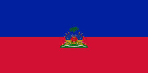 Cropped Flag of Haiti
