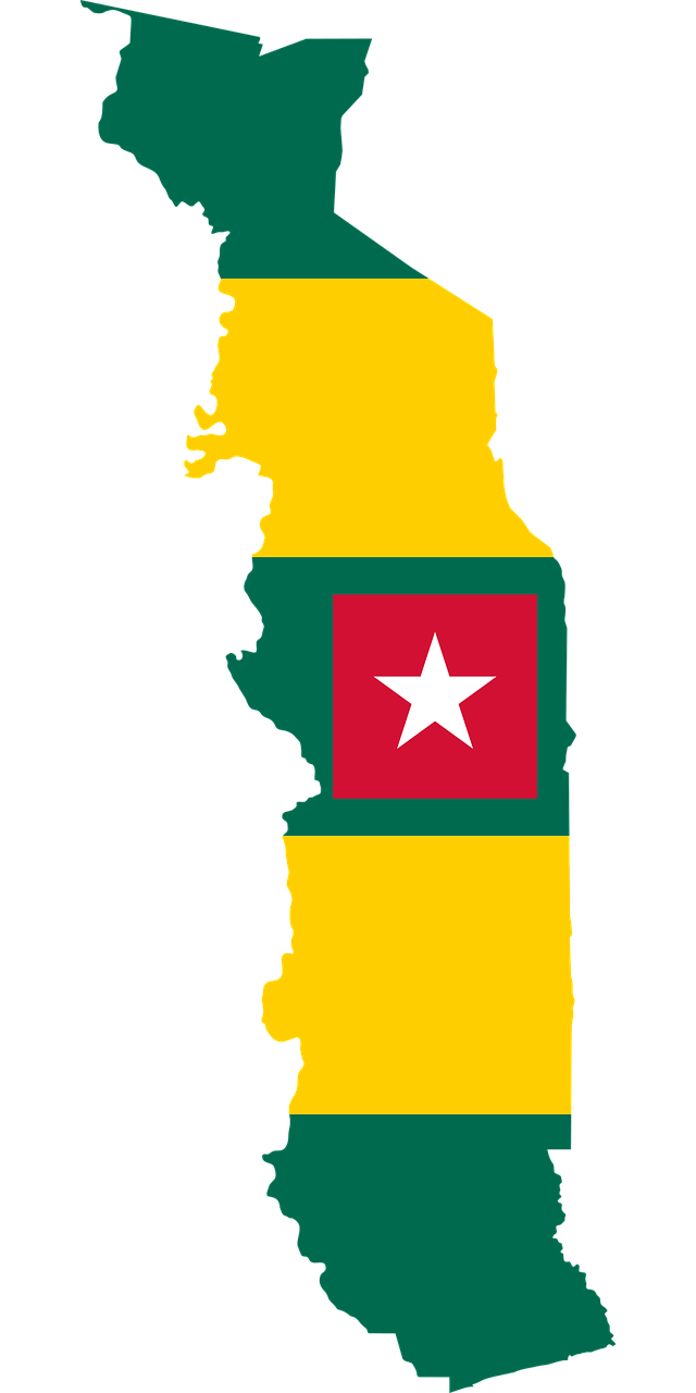 Togo Flag and geographical area