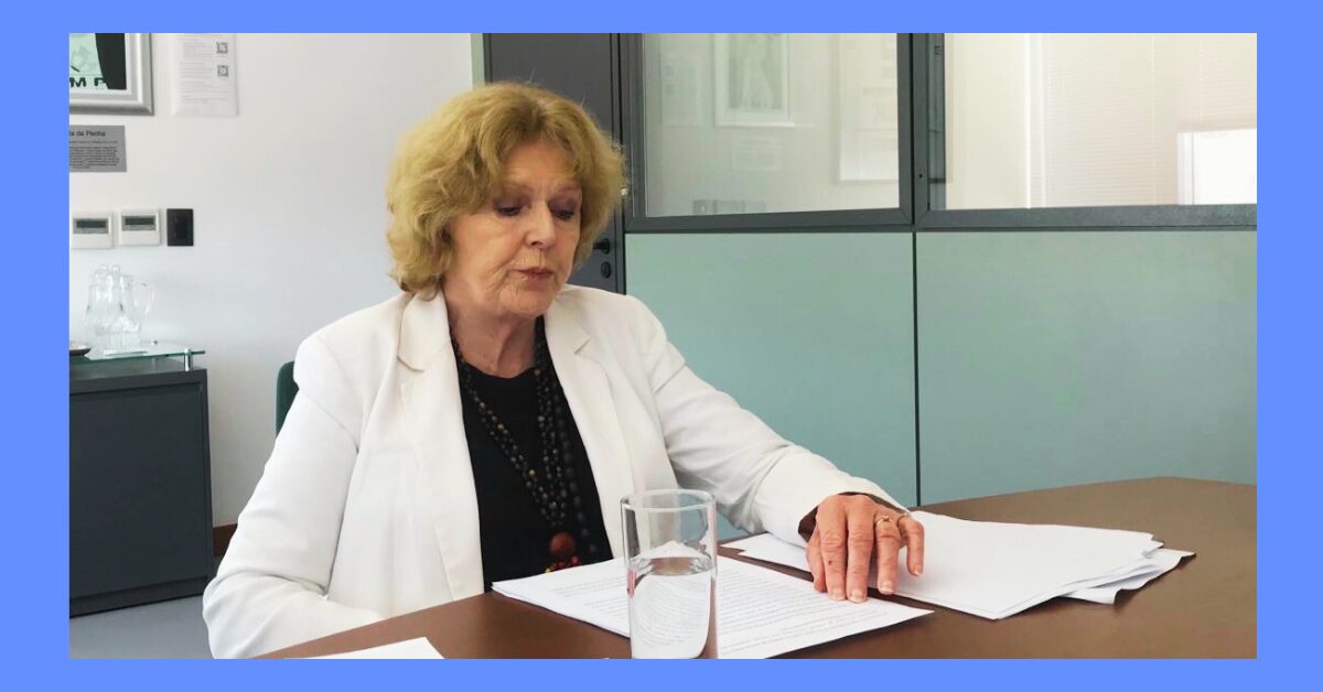 UN Special Rapporteur Mary Lawlor delivering her preliminary findings after her country visit to Brazil.