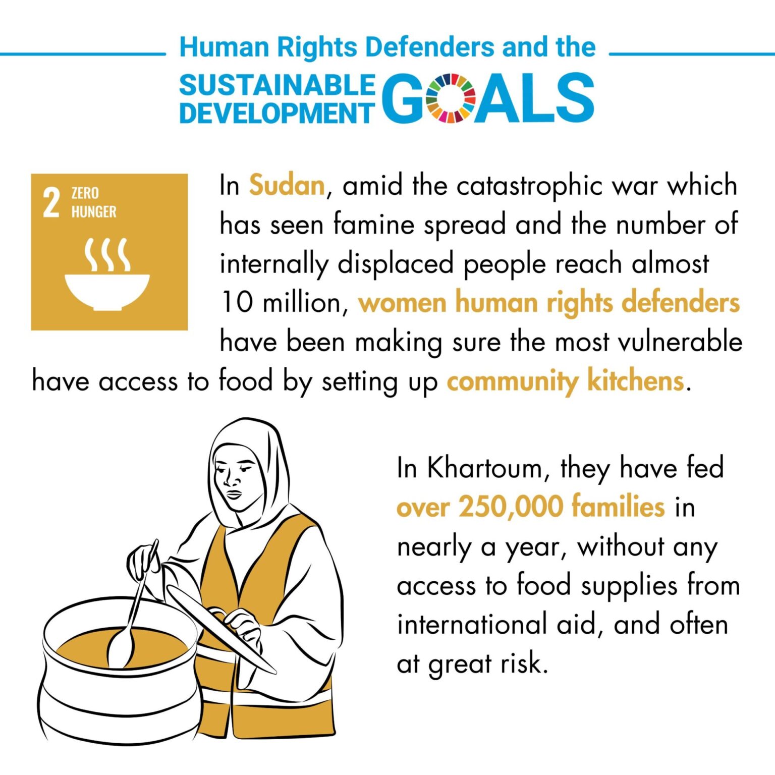 Sustainable Rights Human rights defenders working on the Sustainable Development Goals ...